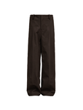 JCAESAR Fleece-Lined Dress Pants, Cuffed Waistbandless