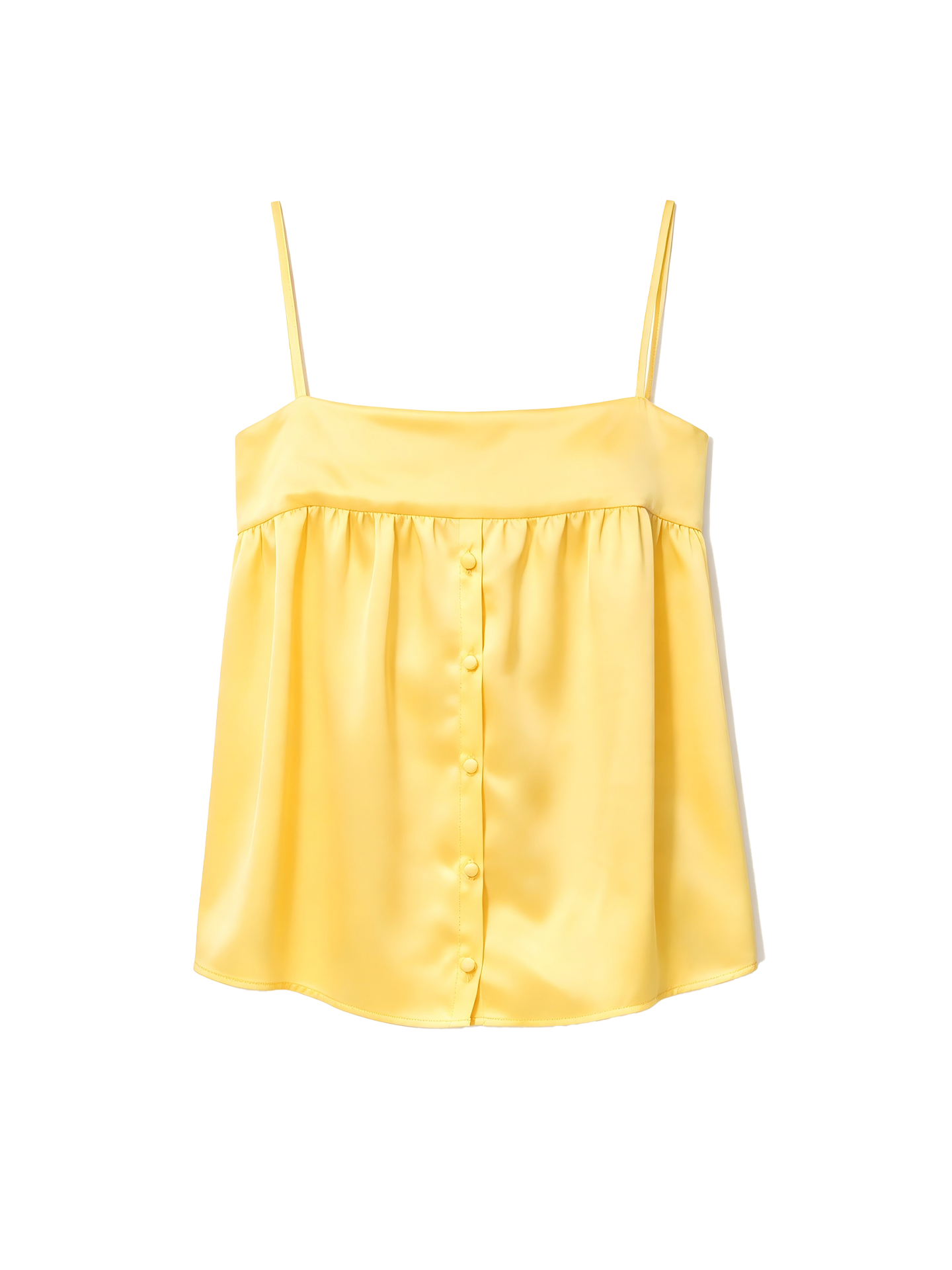 JCAESAR WOMEN Willow‑drape half‑placket cami