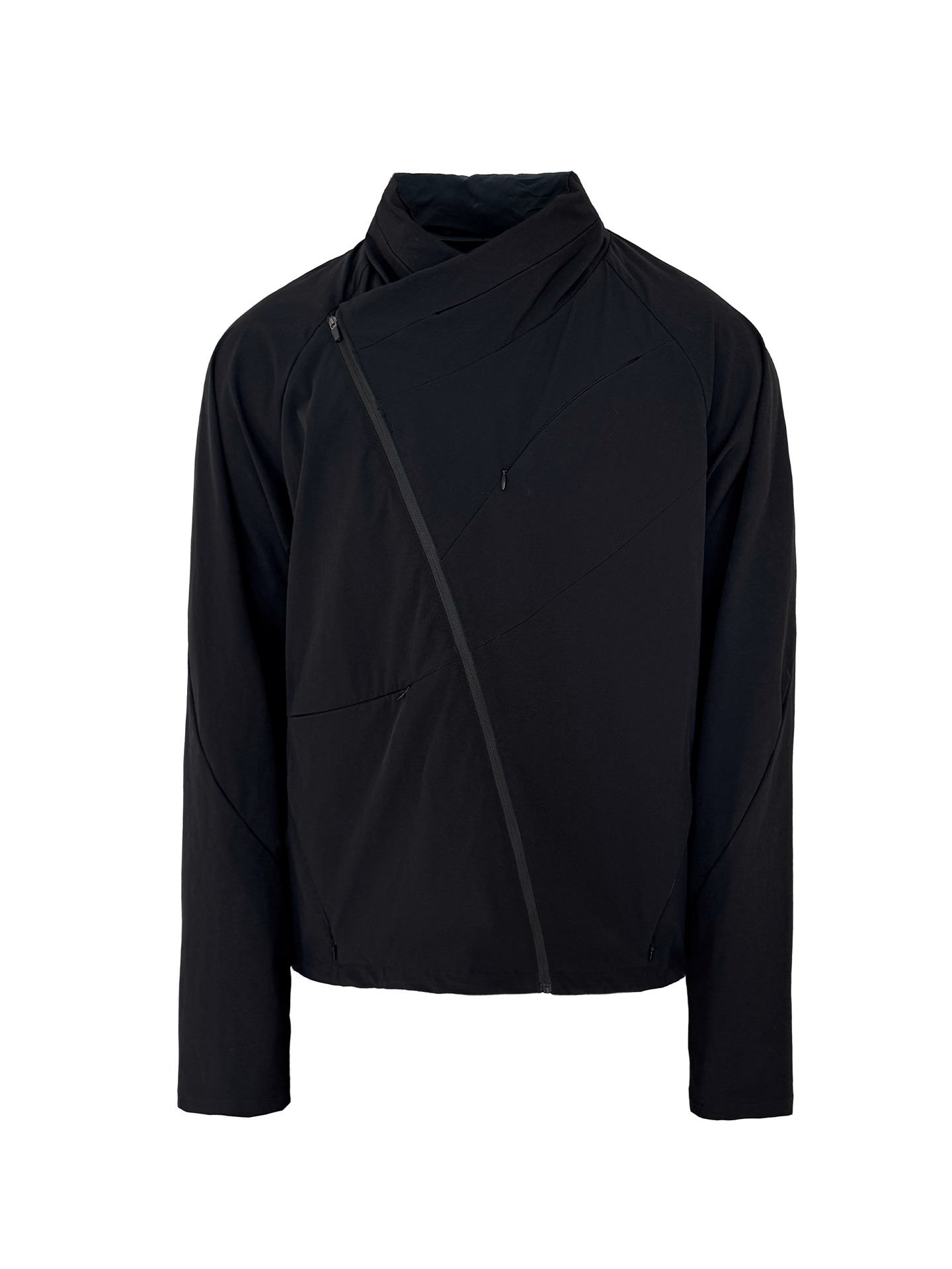JCAEASAR Cross-neck packable hooded sun-protection jacket