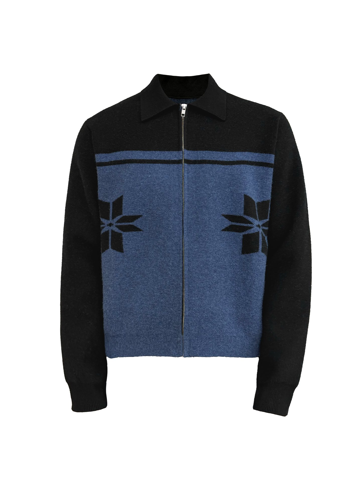 JCAESAR Snowflake knit sweater
