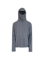JCAESAR Hooded Sun‑Protection Jacket with Square Patch Pockets