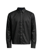 JCAESAR Coated Structured Long Sleeve Shirt