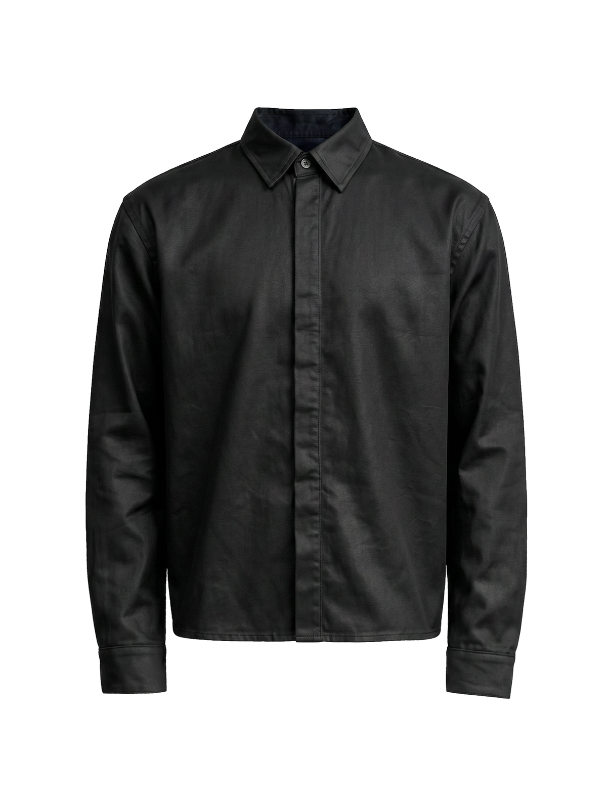 JCAESAR Coated Structured Long Sleeve Shirt – jcaesarclo