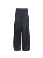 JCAESAR Pleated‑Pocket Wide‑Leg Trousers - jcaesarclo