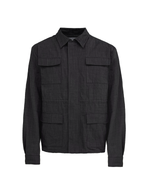 JCAESAR Aluminum‑thread detective jacket