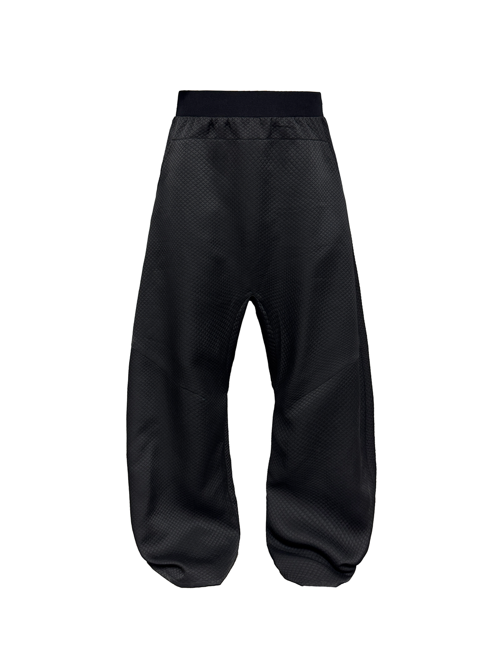 JCAESAR Low‑Crotch Quilted Trousers - jcaesarclo