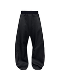 JCAESAR Low‑Crotch Quilted Trousers - jcaesarclo