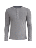 JCAESAR  Five-Snap Henley Long Sleeve
