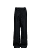 JCAESAR Fleece-Lined Dress Pants, Cuffed Waistbandless