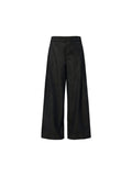 JCAESAR WOMEN Ultra‑Light Raw Denim Pleated Trousers