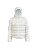 JCAESAR Sheer Baffle-Quilted Down Jacket