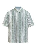 JCAEASAR Island-inspired window lattice resort shirt