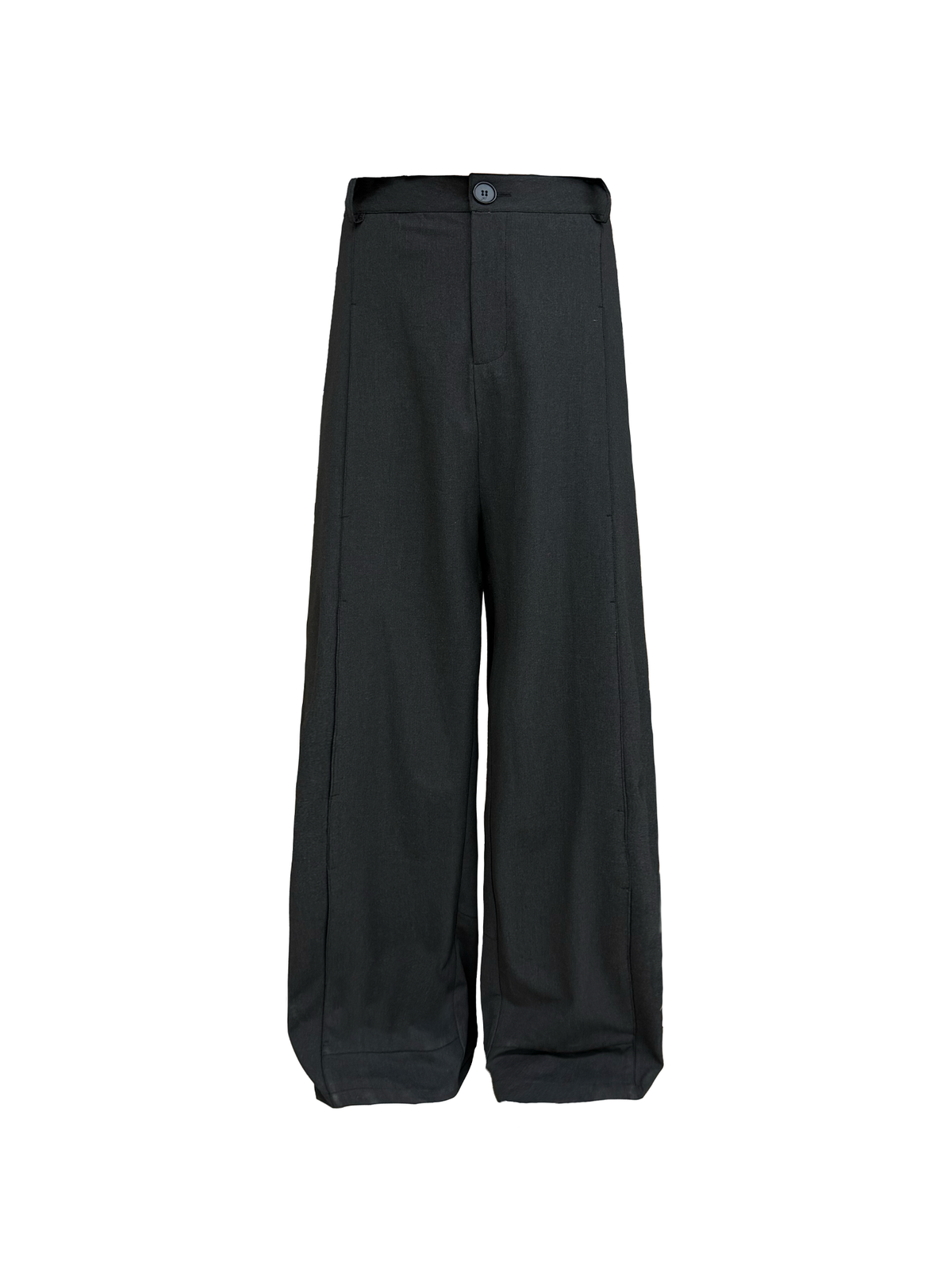 JCAESAR  Fence-Mesh Panel Long Pants