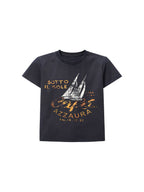 JCAESAR WOMEN Distressed Nautical Print T‑Shirt