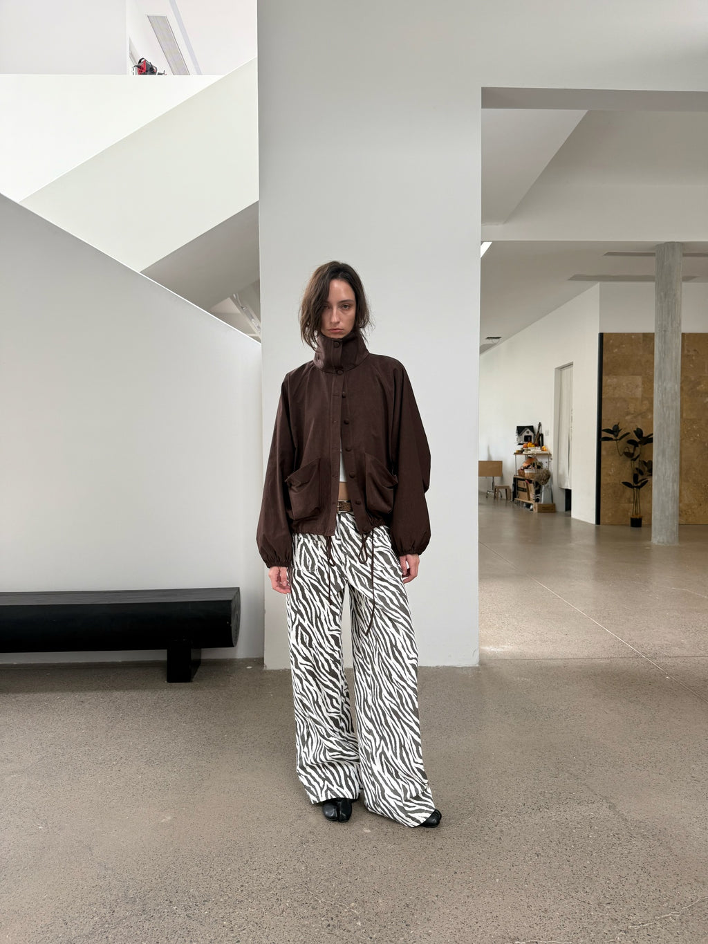 JCAESAR WOMEN oose balloon jacket