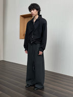 JCAESAR Power metallic‑thread hooded sweatshirt