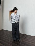 JCAESAR Power metallic‑thread hooded sweatshirt