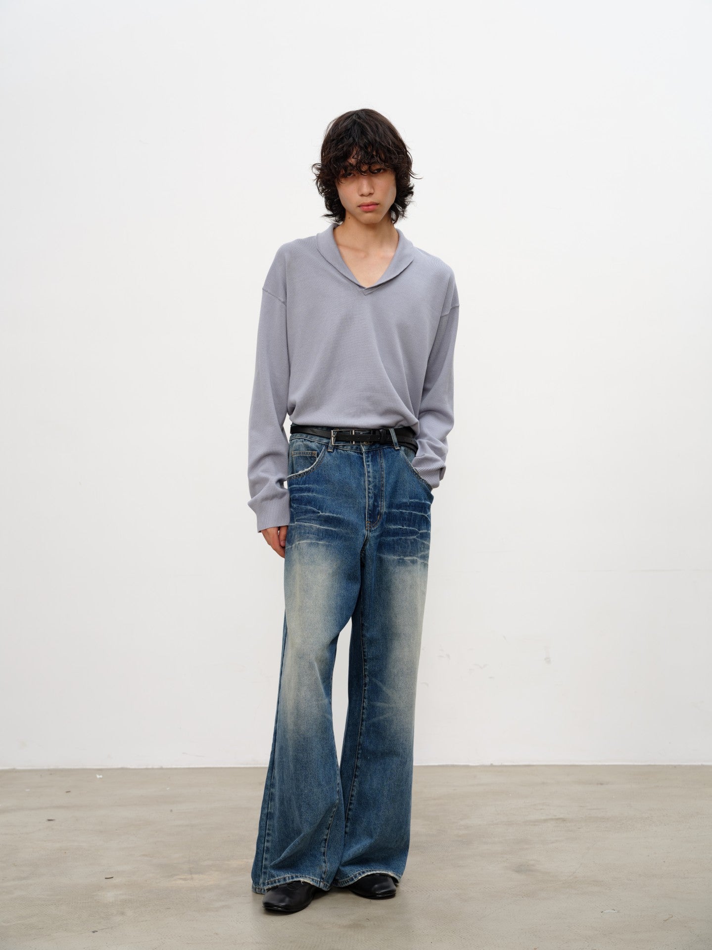JCAESAR Seagull Collar Sweater - jcaesarclo