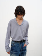 JCAESAR Seagull Collar Sweater - jcaesarclo