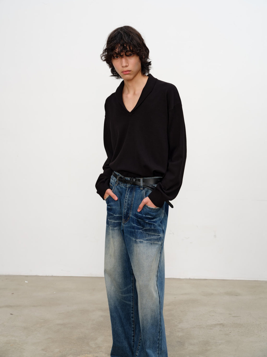 JCAESAR Seagull Collar Sweater - jcaesarclo