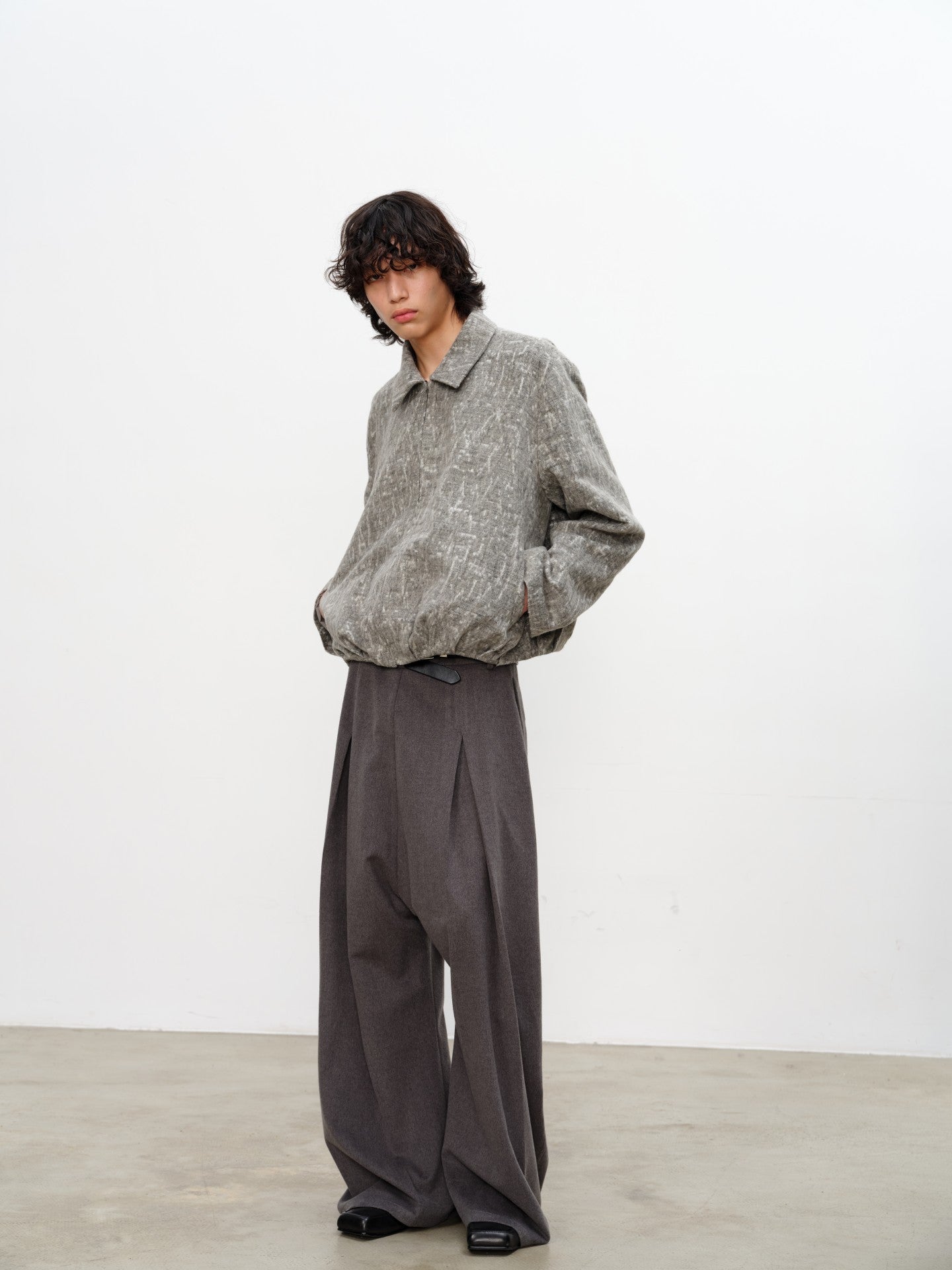 JCAESAR Pleated Jacket - jcaesarclo
