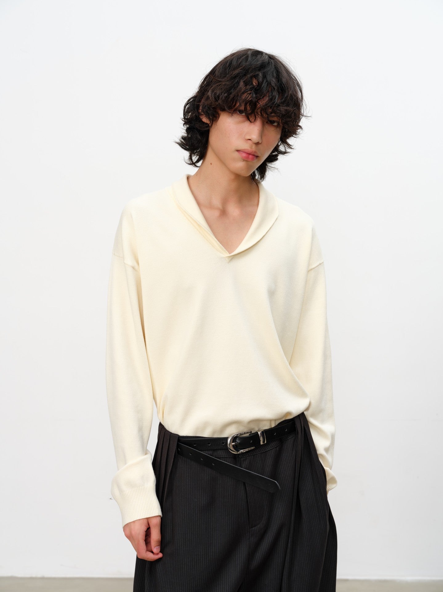 JCAESAR Seagull Collar Sweater - jcaesarclo