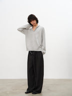 JCAESAR Seagull Collar Sweater - jcaesarclo