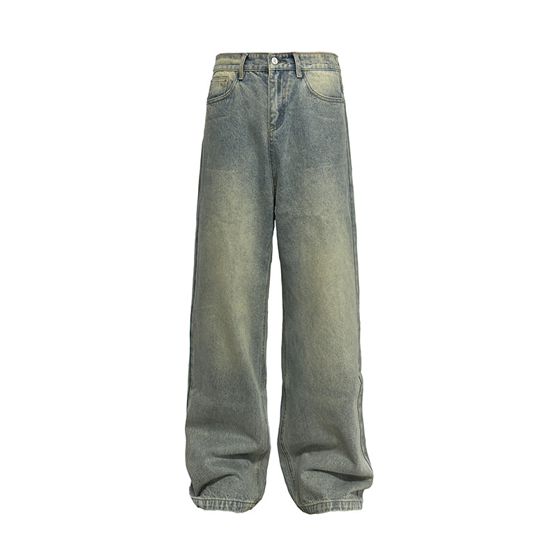 JCAESAR Classic Washed Denim Jeans