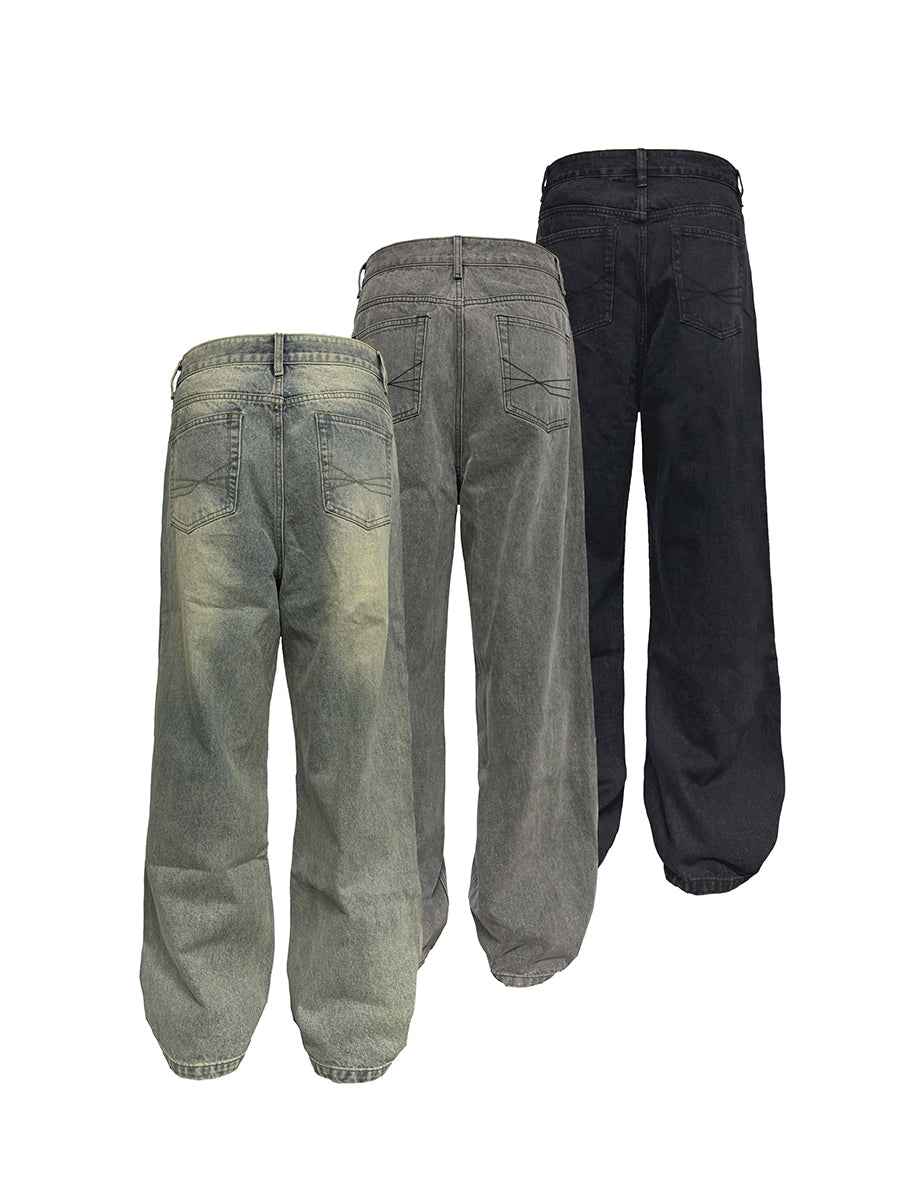 JCAESAR Classic Washed Denim Jeans – jcaesarclo