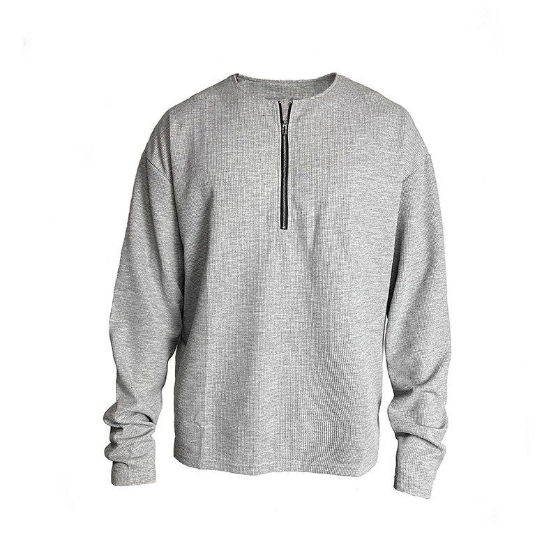 JCAESAR Faux Cashmere Zip Hoodie