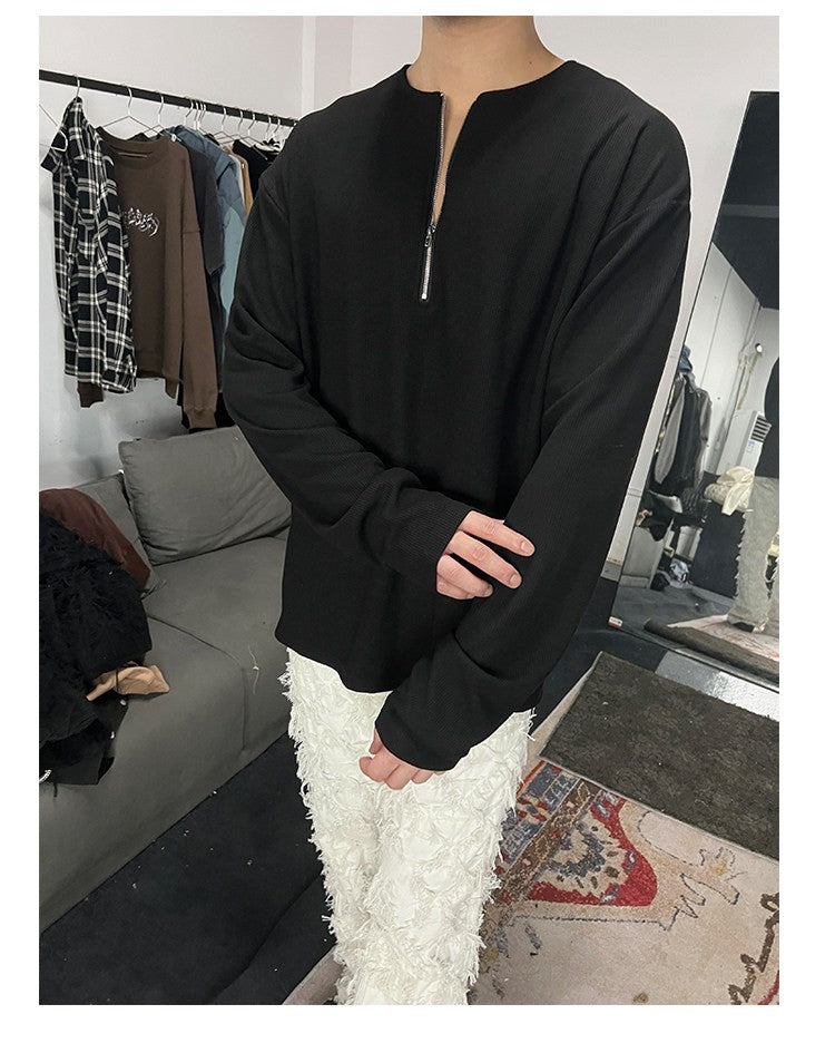 JCAESAR Faux Cashmere Zip Hoodie - jcaesarclo