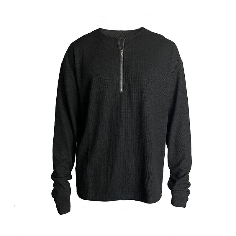 JCAESAR Faux Cashmere Zip Hoodie