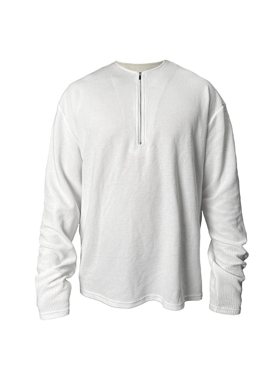 JCAESAR Faux Cashmere Zip Hoodie