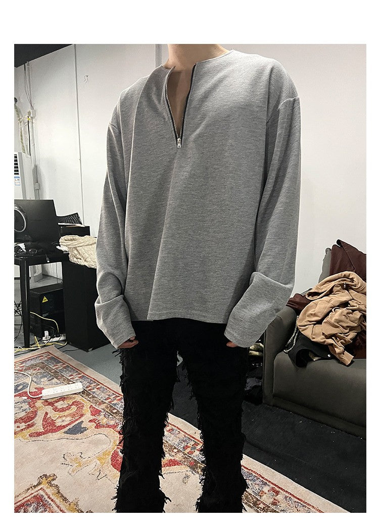 JCAESAR Faux Cashmere Zip Hoodie - jcaesarclo