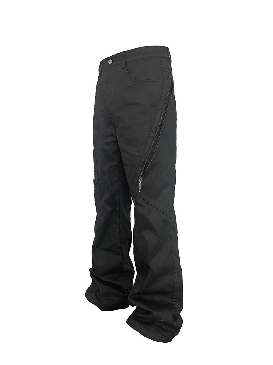ZIPPER COATING PANTS