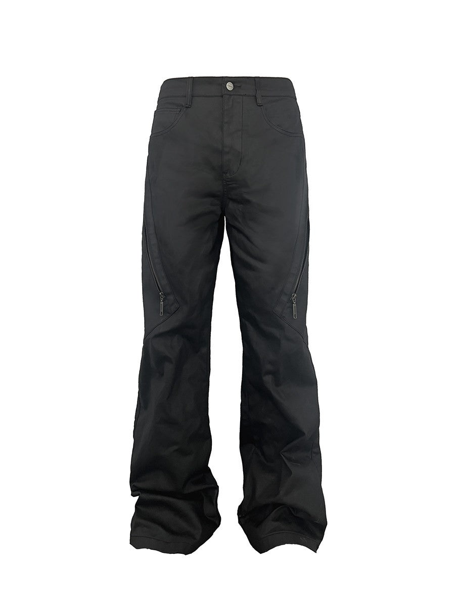 ZIPPER COATING PANTS