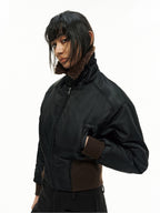 JCAESAR WOMEN ファーカラー パイロットジャケット