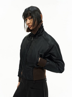 JCAESAR WOMEN ファーカラー パイロットジャケット