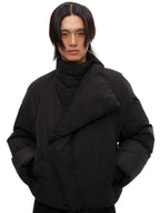 JCAESAR Curved‑Zipper Magnetic‑Closure High‑Neck Down Jacket