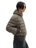 JCAESAR Loose‑Fit Hooded Baffle Down Jacket