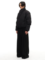 JCAESAR Curved‑Zipper Magnetic‑Closure High‑Neck Down Jacket