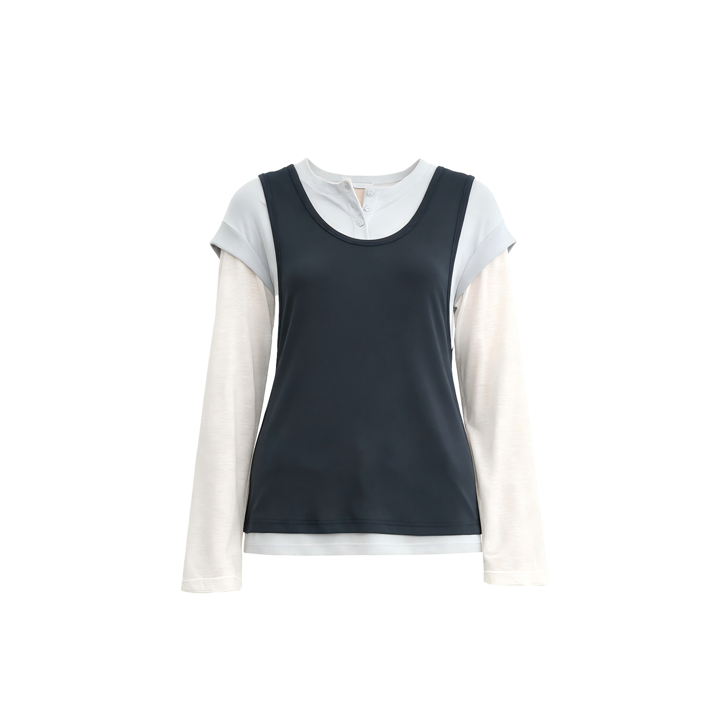 JCAESAR WOMEN Layered base top